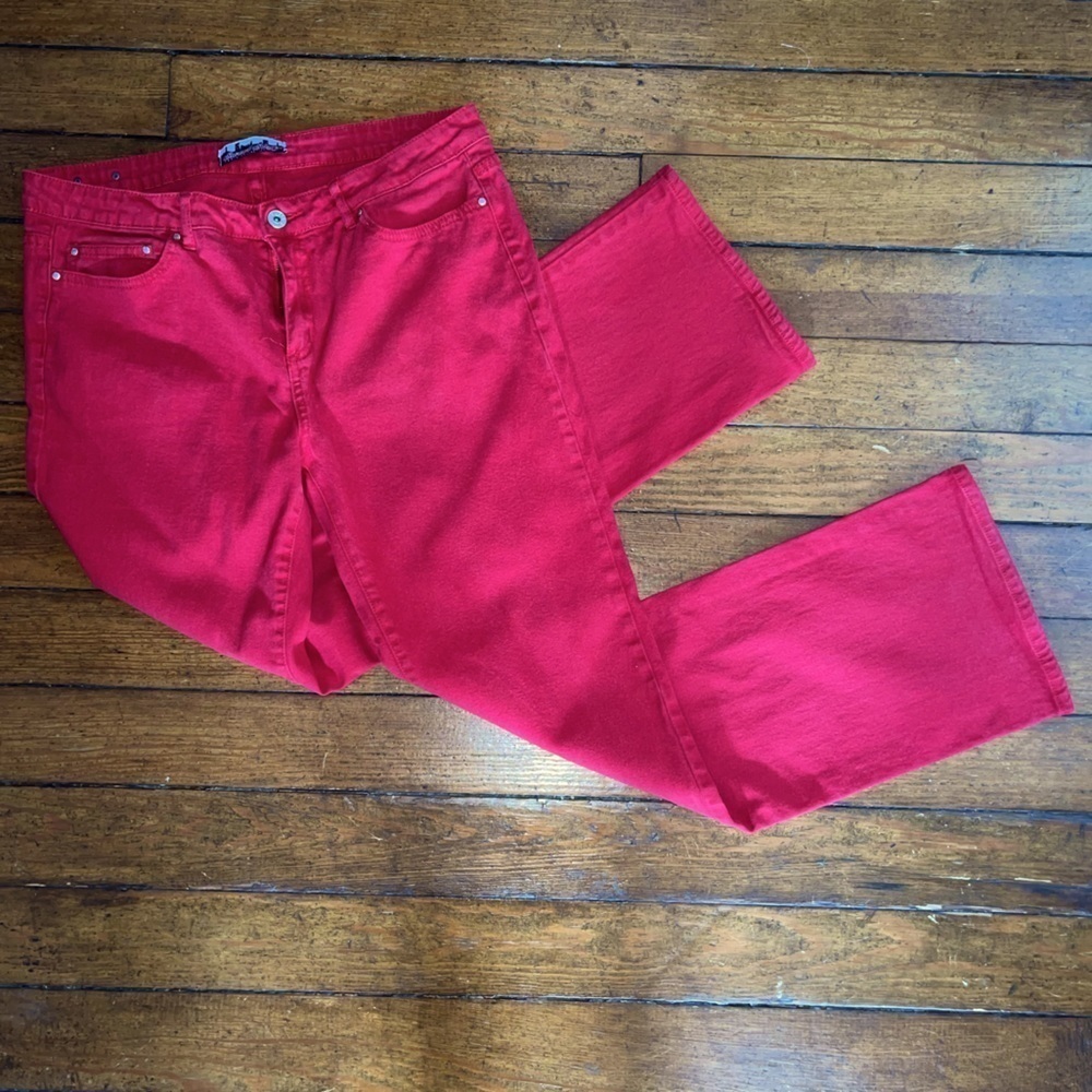 Sweet Stuff Red Jeans 17